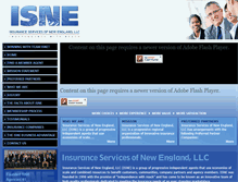 Tablet Screenshot of isne-llc.com